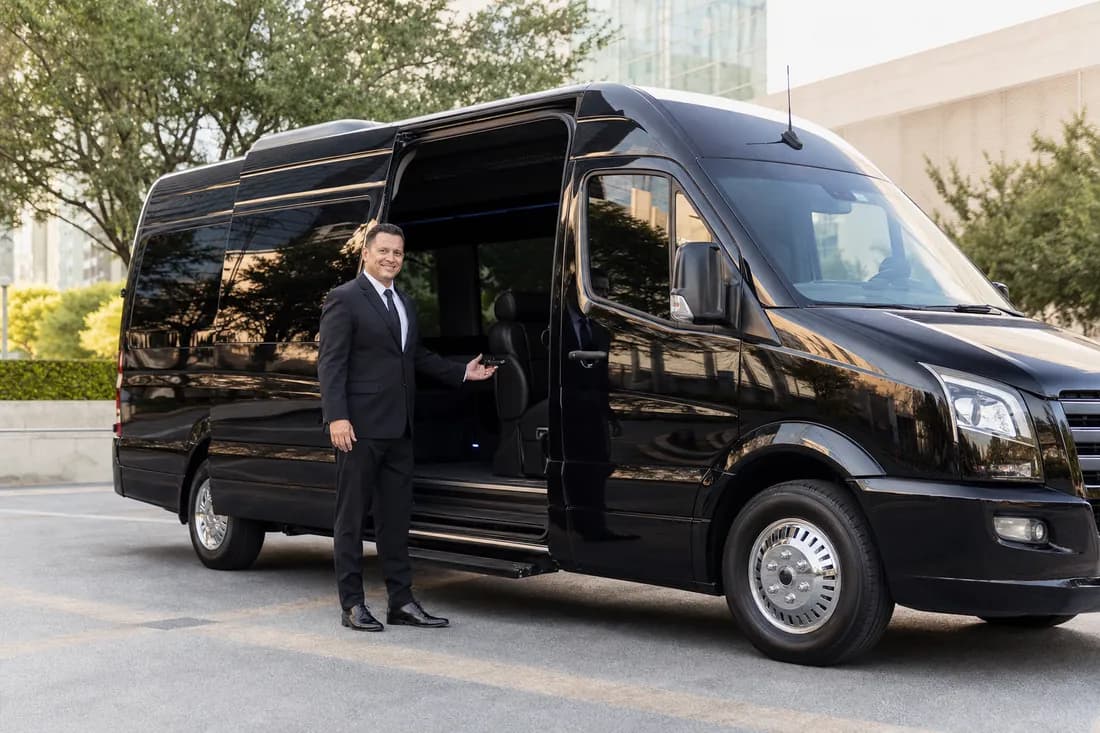 Licensed commercial chauffeur, Houston Van Service